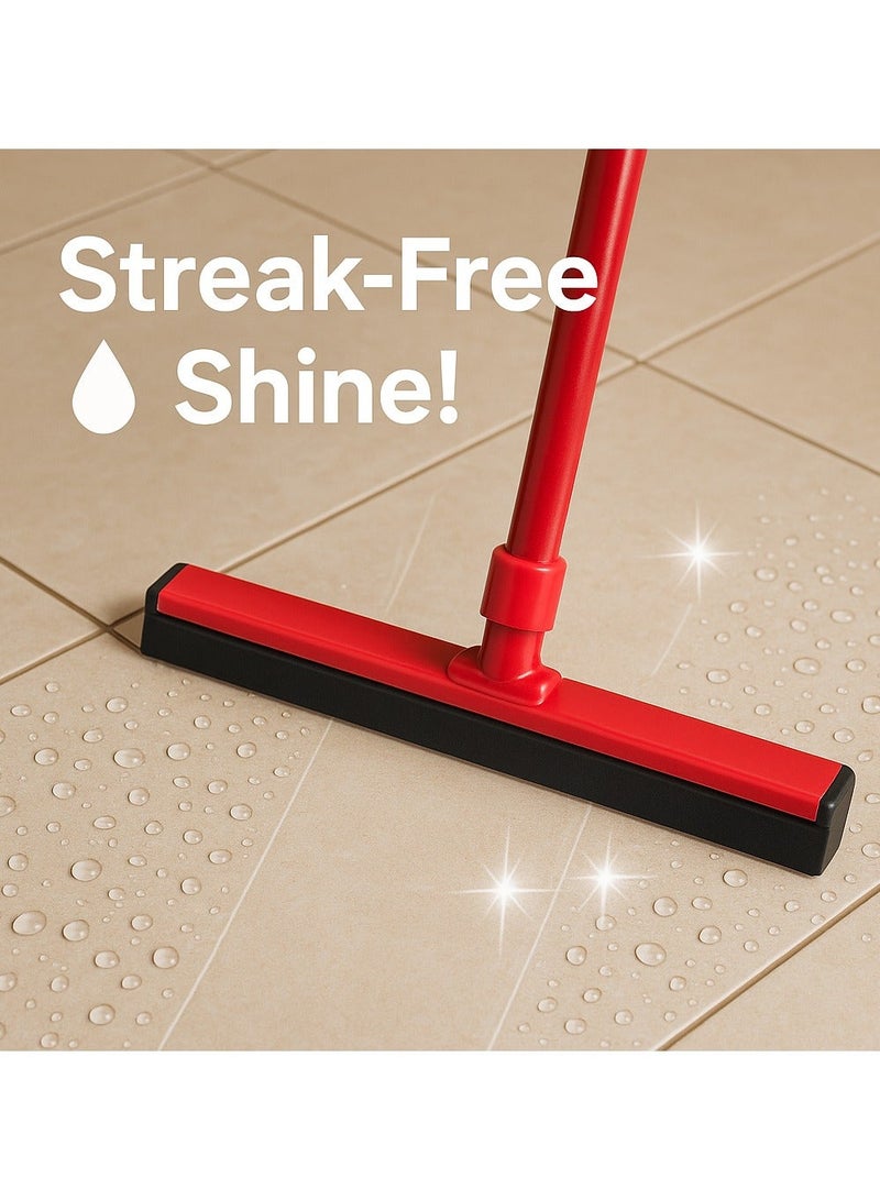 CEPILLO Floor Wiper With Stick 35cm Multipurpose-All kind of floor for Home Kitchen Bathroom Inside and Outside Easy to Handle - Image 2